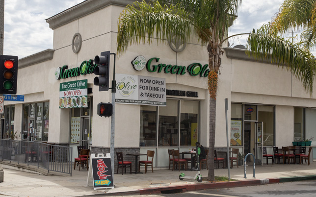 The Green Olive Restaurant Long Beach, Ca